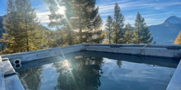 Neues Löschwasserbecken Gorn erfolgreich realisiert. Bild: Amt für Umwelt