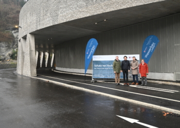 Die Galerie in der Kapfschlucht wurde eröffnet. (Foto: Stadt Feldkirch)
