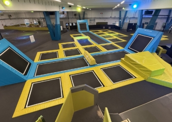 Trampolinpark Highmatrausch Dornbirn. Fotos: Bandi R. Koeck