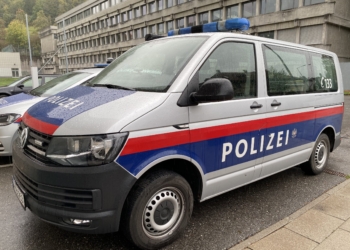 Symbolbild Polizei Feldkirch. Foto: B. Koeck