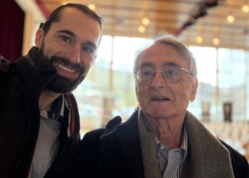 CR Bandi Koeck mit Prof. Ivan Lefkovits. Bild: Gsi.News