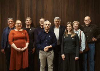 Die Klimakampagne Vorarlberg lud Ex-Vizekanzler Kogler zu ihrem Neujahrsempfang ein. Foto: Lucas Breuer.