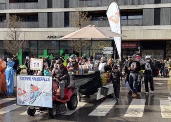 Tostner Kinderfaschingsumzug. Bilder: Bandi Koeck