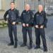 (von links): Florian Ebner, Arno Vögel und Jörg Statthaler sind das neue Leitungsteam der Feldkircher Stadtpolizei. (Foto: Stadt Feldkirch)