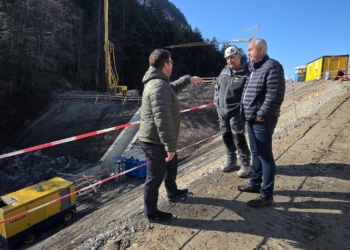 Hochwasserschutz Örfla. Fotos: MG Götzis