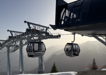 Die Bergstation der neuen Loischkopfbahn auf 1.800 m am Bürserberg. Fotos: Bandi Koeck