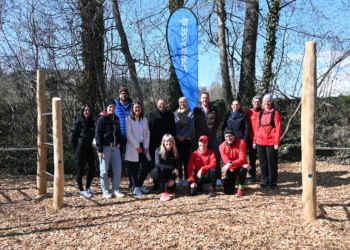 Eröffnung des Fitnessparcours und der Finnenbahn Gisingen. Foto: Stadt Feldkirch