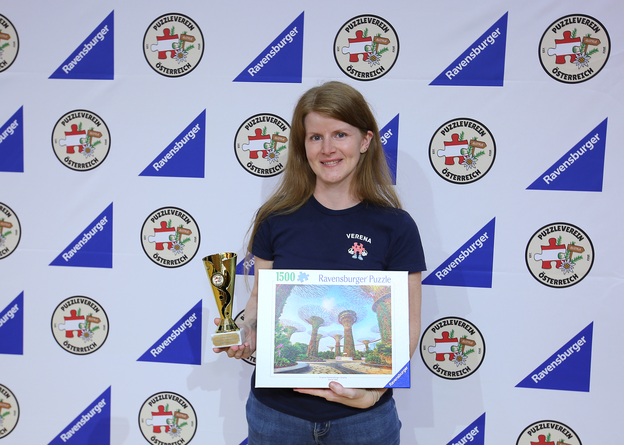 Österreichische Meisterin Verena Klauser. Foto: Ravensburger