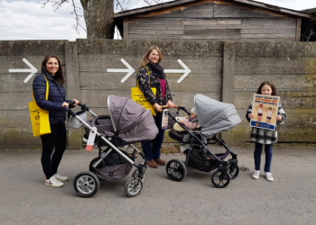 Ehrenamtliche bei den Haussammlungen. Foto: Vorarlberger Kinderdorf