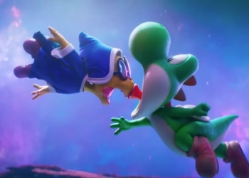 Auch Yoshi hat es in den zweiten Mario-Film geschafft. (Bild: Nintendo, Illumination)