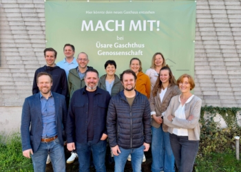 Das Frenerhus-Genossenschaftsteam setzt sich für ein Dorfgasthaus in Meiningen ein. © Nele Anselm/Frenerhus Genossenschaft i.G.