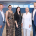 : Im Rahmen des Business Dialogs, v.l.: Bernhard Bereuter (Landesgeschäftsführer AMS Vorarlberg), Silvia Hartmann (Leiterin Service für Unternehmen AMS Vorarlberg), Monika Fuchs (Speakerin), Bettina Beer (Geschäftsleitung/Personalentwicklung Heron Innovations Factory), Christian Beer (Geschäftsleitung/Inhaber Heron Innovations Factory). Fotos: @AMS Vorarlberg