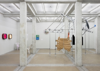Ausstellungsansicht Heimatflimmern, 2026, Kunstmuseum St.Gallen, Foto: Sebastian Stadler