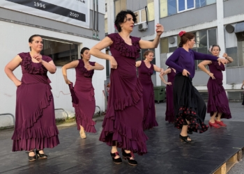 Aufführung der Jaleo-Tänzerinnen in Hohenems. Fotos: Bandi R. Koeck