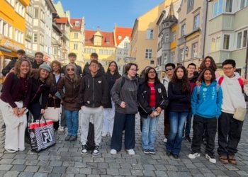 Schüler aus Lanzarote in Feldkirch. Foto: HAK FK
