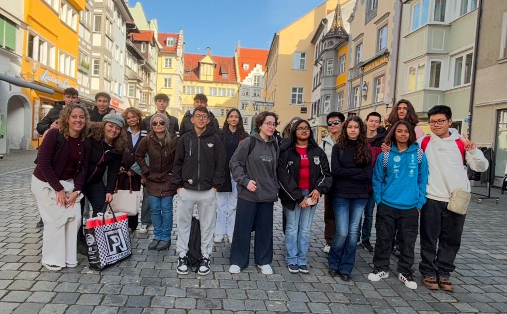 Schüler aus Lanzarote in Feldkirch. Foto: HAK FK