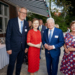 Regierungsrat Daniel Oehry, Regierungschefin Brigitte Haas, Bundespräsident a.D. Joachim Gauck und seine Partnerin Daniela Schadt. (Quelle: Janine Escher)