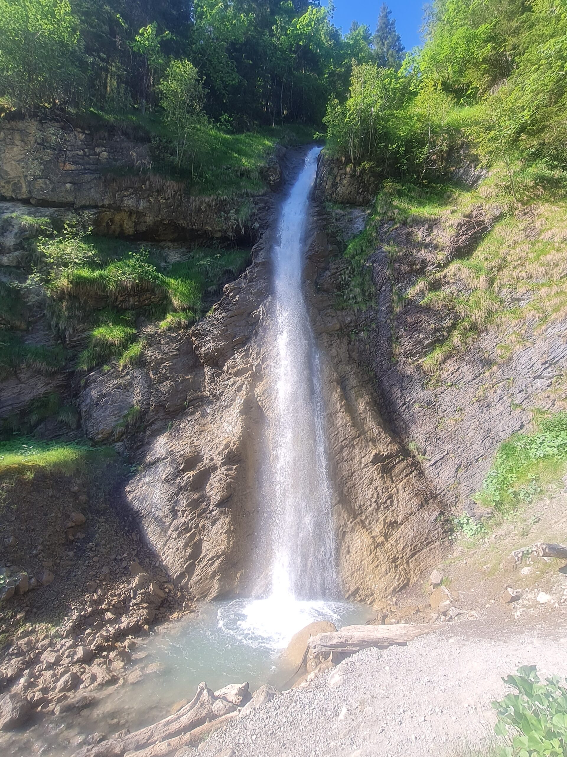 Wasserfall. Bild: Albert Wittwer