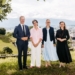 Landesrat Christian Gantner, Vorarlberg, Regierungsrätin Susanne Hartmann, St. Gallen, Regierungschefin-Stellvertreterin Sabine Monauni, Liechtenstein, Regierungsrätin Carmelia Maissen, Graubünden (v. l.). Bildrechte: Fürstentum Liechtenstein. Fotograf: IRKA, F. Sams