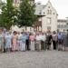 Die Jubelpaare mit Bgm. Katharina Wöß-Krall, Vize-Bgm. Johannes Herburger sowie Andreas Prenn, Wolfgang Müller, Cornelia Engler und Simone Sturn als Vertreter:innen des Gemeindevorstands. © Marktgemeinde Rankweil/Bernd Oswald