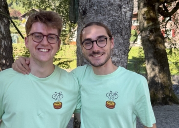 Samuel Summer aus Nofels und Johannes Lins aus Frastanz. Foto: Bandi Koeck