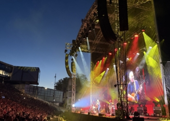 Rainhard Fendrich und Band live auf der Seebühne Bregenz. Foto: Bandi Koeck