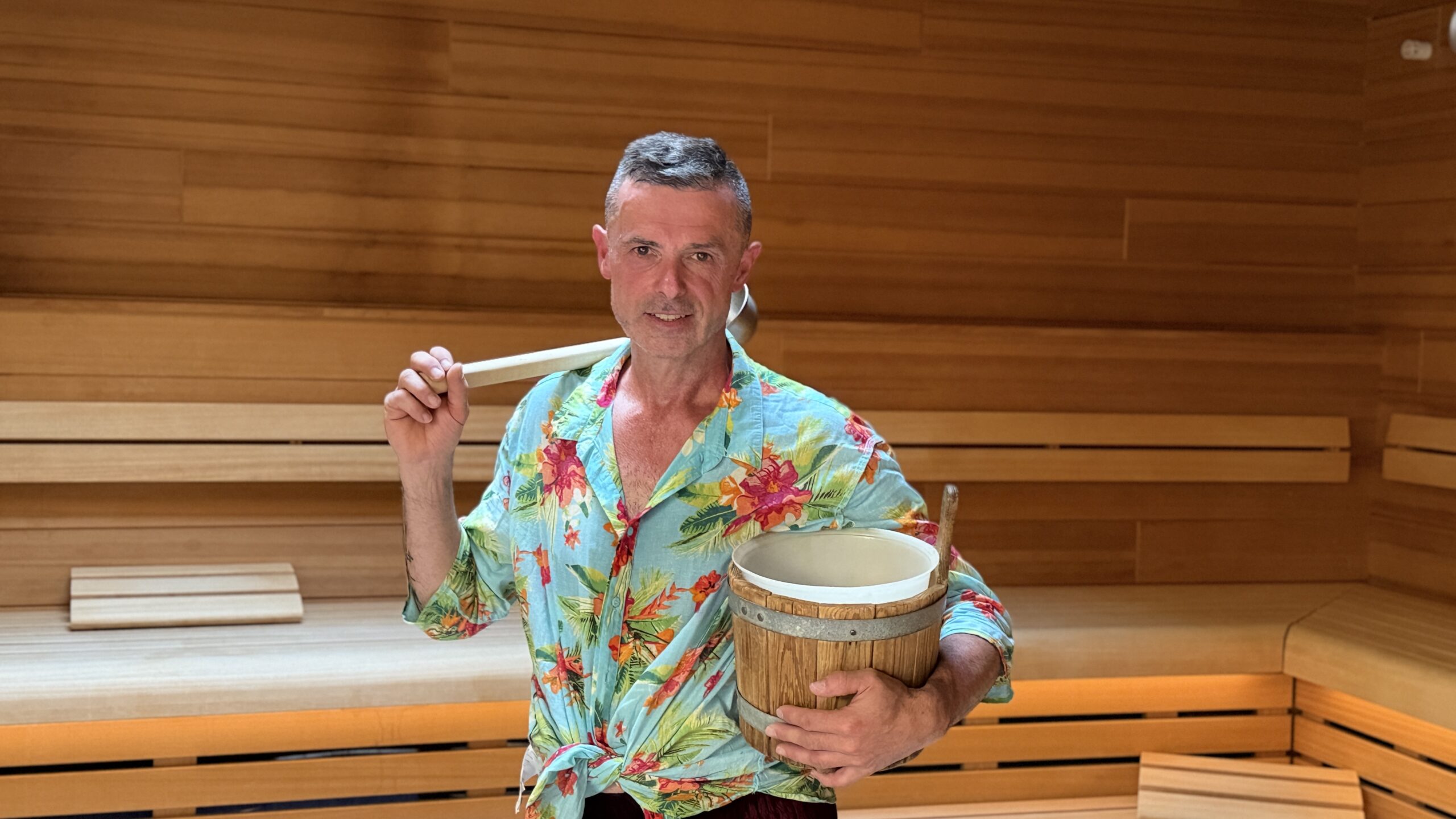 Der Südtiroler Aufgussmeister Norbert Perger. Foto: Bandi Koeck
