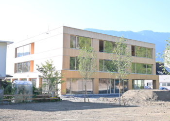 Neubau der Volksschule Tosters. Fotos: Stadt