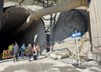 Stadttunnel Feldkirch - Tag der offenen Baustelle. Fotos: Bandi Koeck