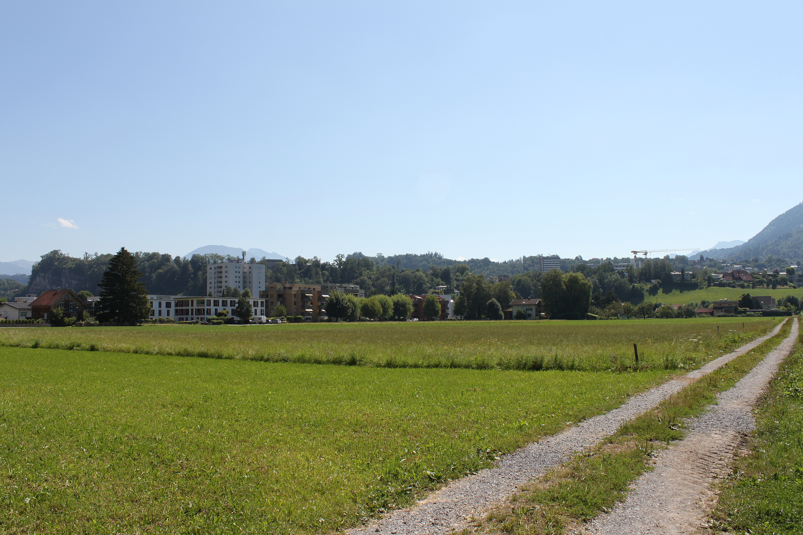 Kapellenweg Tosters. Foto: Stadt Feldkirch